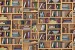 Wall murals wall modern library
