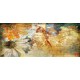 Wallpapers mural panel painted daisy Wallpapers mural panel painted daisy