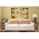 Wallpapers mural panel painted daisy Wallpapers mural panel painted daisy