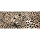 Wallpapers mural leopard texture in beige-brown
