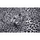Wallpapers mural leopard texture in purple and black