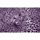 Wallpapers mural leopard texture in purple and black