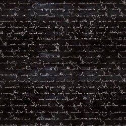 Wallpapers mural art lettering in black and white