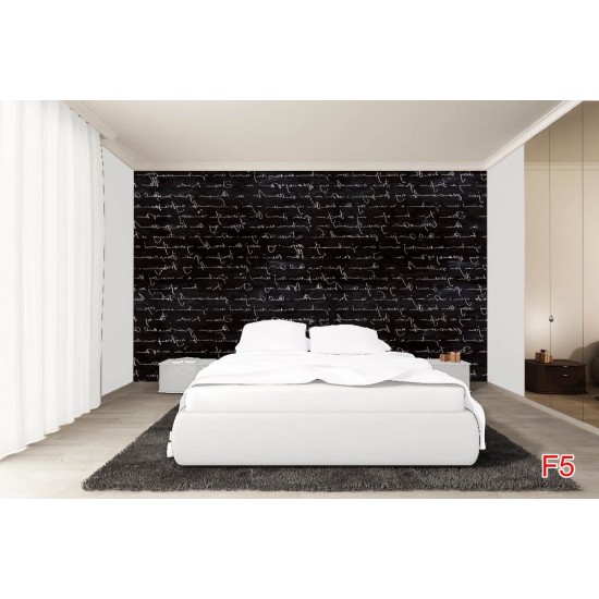 Wallpapers mural art lettering in black and white Wallpapers mural art lettering in black and white
