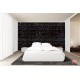 Wallpapers mural art lettering in black and white Wallpapers mural art lettering in black and white