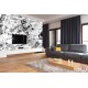 Wall mural art panel old newspapers in grey Wall mural art panel old newspapers in grey