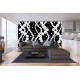 Wall murals black-white pearls