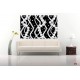 Wall murals black-white pearls