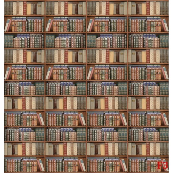 Wallpapers mural library with old books 2 Wallpapers mural library with old books 2