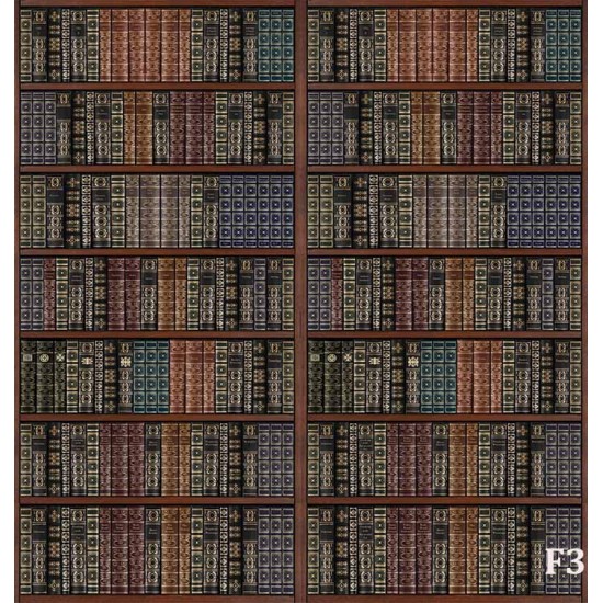 Wallpapers mural library old books wood perfect realism Wallpapers mural library old books wood perfect realism