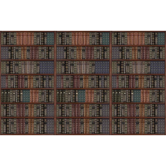 Wallpapers mural library old books wood perfect realism Wallpapers mural library old books wood perfect realism