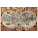 Wallpapers mural old world map in blue hue