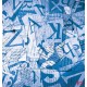 Wall mural art panel with lettering in 2 color Wall mural art panel with lettering in 2 color
