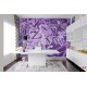 Wall mural art panel with lettering in 2 color Wall mural art panel with lettering in 2 color