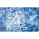Wall mural art panel with lettering in 2 color Wall mural art panel with lettering in 2 color