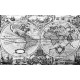 Wallpapers mural old world map in grey Wallpapers mural old world map in grey