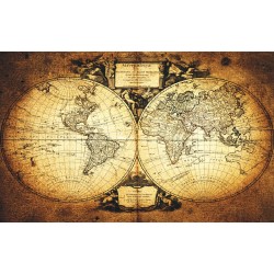 Wallpapers mural old world map 2