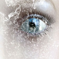 Wall mural artistic eye