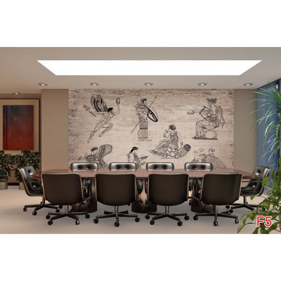 Wallpapers mural  ancient roman fresco painting