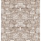Wallpapers graphic old buildings in 2 colours