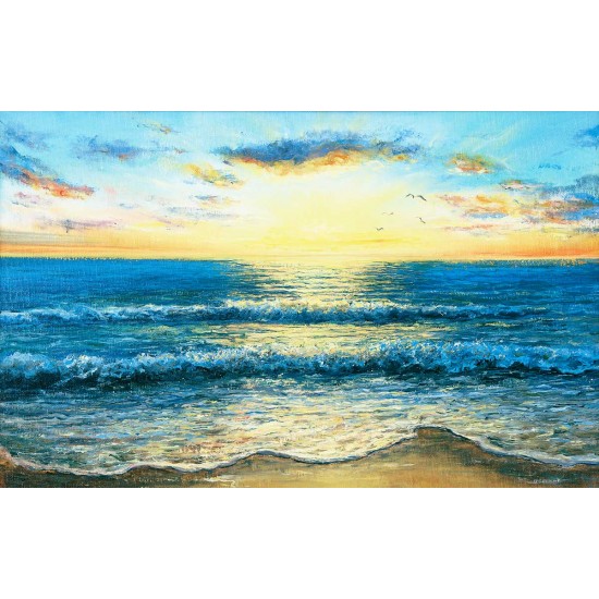 Wallpapers sunset from a painted picture Wallpapers sunset from a painted picture