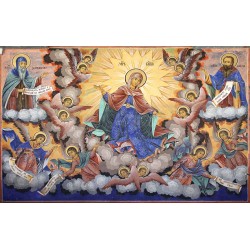 Wallpapers religious church mural painting
