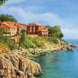 Wall murals picture from Bulgaria - old Nessebar