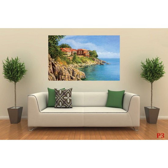 Wall murals picture from Bulgaria - old Nessebar