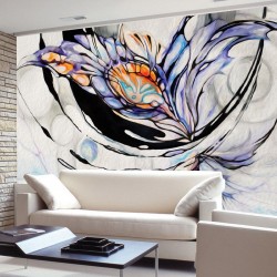 Wallpapers mural art painted panel Wallpapers mural art painted panel