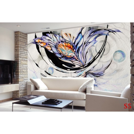 Wallpapers mural art painted panel