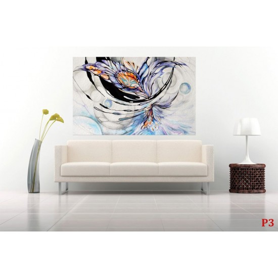 Wallpapers mural art painted panel