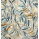 Wallpapers mural tender leaves painted 