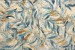 Wallpapers mural tender leaves painted 