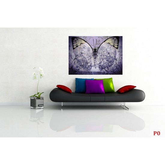 wallpapers art butterfly vintage