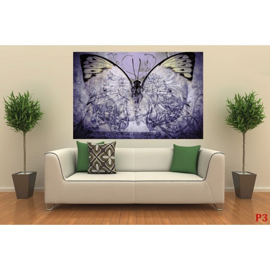 wallpapers art butterfly vintage