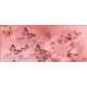 Wallpapers art butterflies with flower in 3 colors