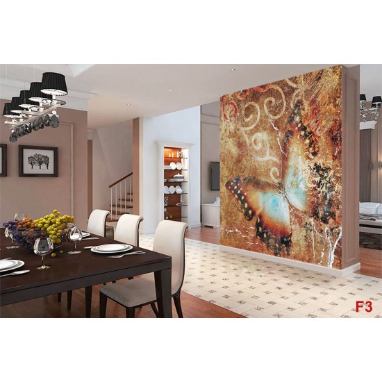 wallpapers wall art butterfly vintage