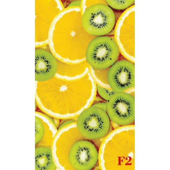 Wallpapers mural citrus oranges and kiwi fruit Wallpapers mural citrus oranges and kiwi fruit