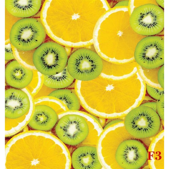 Wallpapers mural citrus oranges and kiwi fruit Wallpapers mural citrus oranges and kiwi fruit