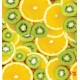 Wallpapers mural citrus oranges and kiwi fruit Wallpapers mural citrus oranges and kiwi fruit