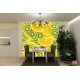 Wallpapers mural citrus oranges and kiwi fruit Wallpapers mural citrus oranges and kiwi fruit