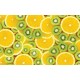 Wallpapers mural citrus oranges and kiwi fruit Wallpapers mural citrus oranges and kiwi fruit