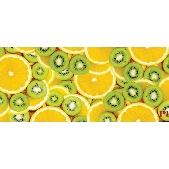 Wallpapers mural citrus oranges and kiwi fruit Wallpapers mural citrus oranges and kiwi fruit