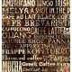Photo mural wall with inscriptions coffee types Photo mural wall with inscriptions coffee types