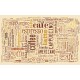 Photo mural lettering with coffee mix Photo mural lettering with coffee mix