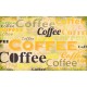 Wall murals art panel with coffee lettering  2 color