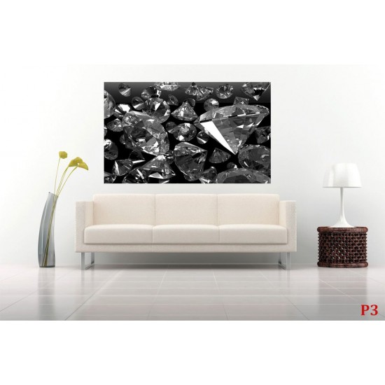 Wallpapers mural black diamonds Wallpapers mural black diamonds