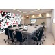 Wallpapers mural modern lettering in 2 colors Wallpapers mural modern lettering in 2 colors