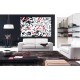 Wallpapers mural modern lettering in 2 colors Wallpapers mural modern lettering in 2 colors