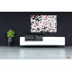 Wallpapers mural modern lettering in 2 colors Wallpapers mural modern lettering in 2 colors
